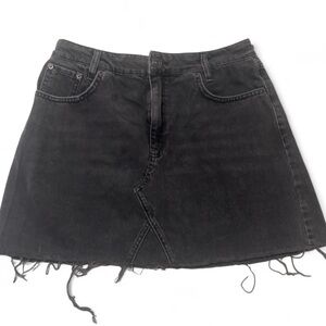 BDG Black Denim Skirt